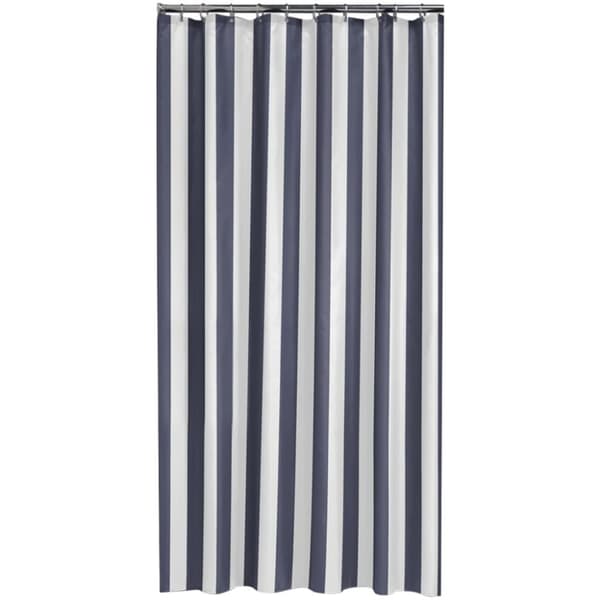 Sealskin Duschdraperi Linje 180 cm blå 233011324