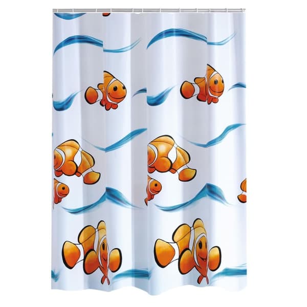 RIDDER Duschdraperi Clown vinyl 180x200 cm