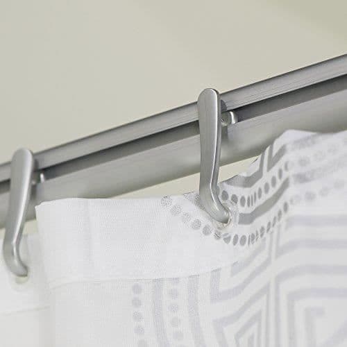 Duschkrokar - SEALSKIN - Easy Roll - Set om 12 - Matt krom - ABS