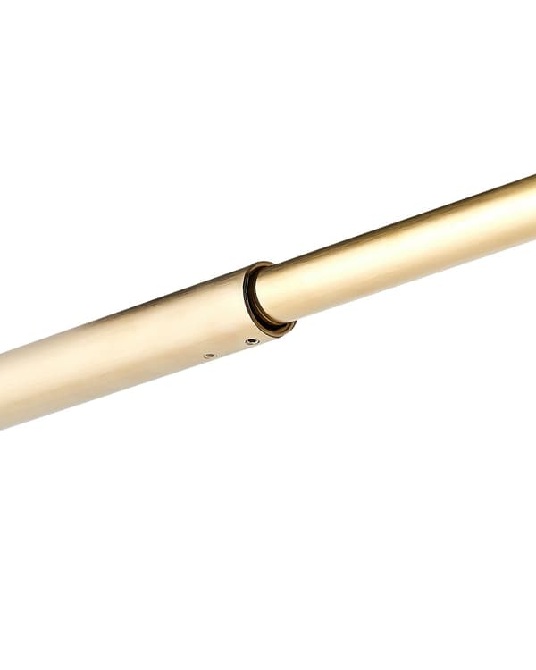 Duschvägg Guld Ram Härdat Glas Utan Dörr Avskärmning 90 x 190 cm Badrum