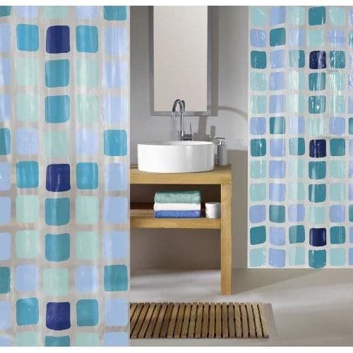 Duschdraperi - Kleine Wolke - Sonny - Blå - 200 x 180 cm - 100% PEVA