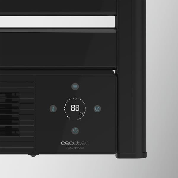 Eluppvärmd handdukstork - Cecotec - Ready Warm 9790 - 2000W - LED-skärm - Trådlös fjärrkontroll