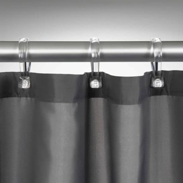 Duschdraperi - SEALSKIN - Madeira - Polyester - Grå - Contemporary