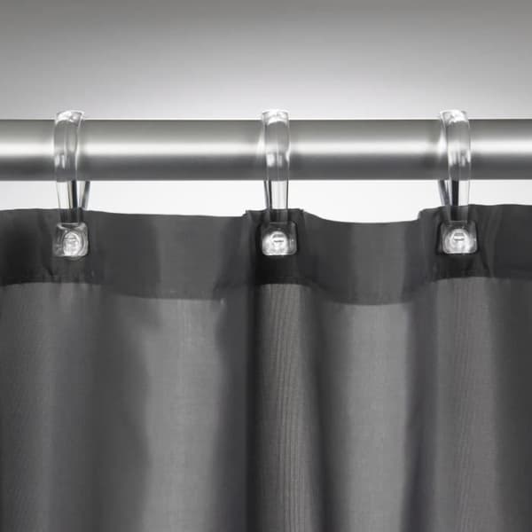 Duschdraperi - SEALSKIN - Madeira - Polyester - Grå - Contemporary