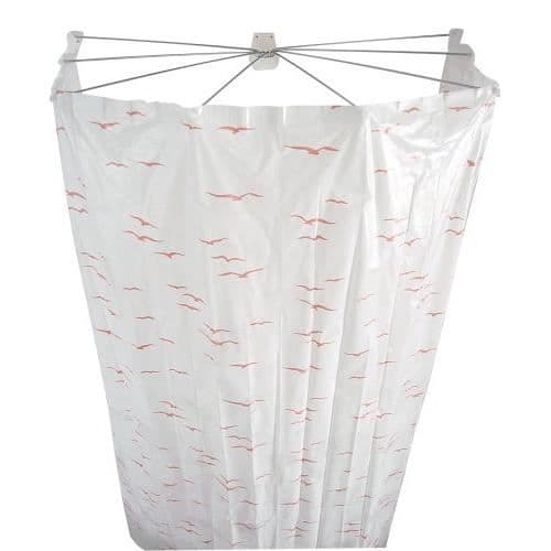 Duschskärm - RIDDER - Ombrella 582020-350 - Rosa färg - Badrumstillbehör