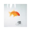 Miniatyrbild 2 av 4: Duschdraperi - Spirella - Guldfisk - 180x200cm - Transparent PVC - Orange