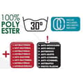 Miniatyrbild 4 av 4: Duschdraperi i polyester MSV - LOFT - 180x200cm - Modern - Design - Vit