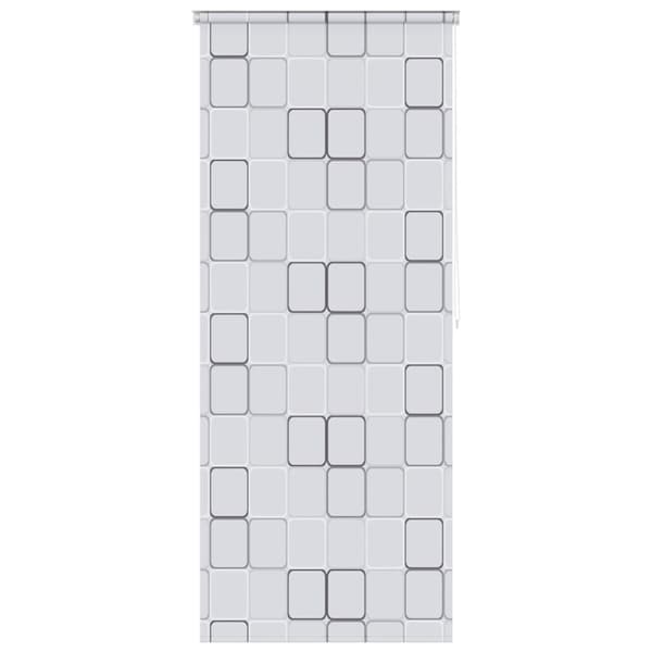 Rullgardin för dusch 100x240 cm fyrkant
