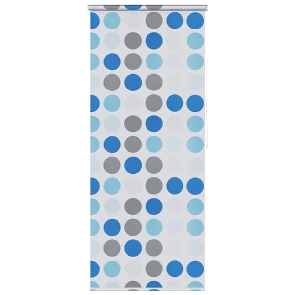 Rullgardin för dusch 100x240 cm cirkel