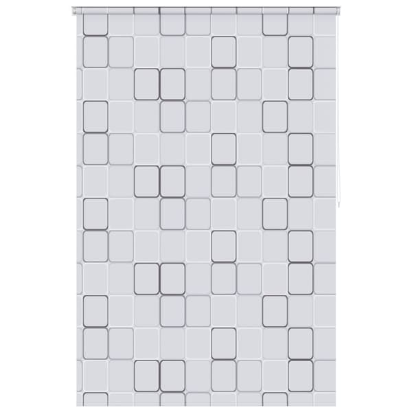 Rullgardin för dusch 160x240 cm fyrkant