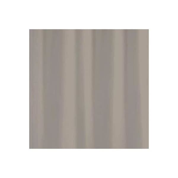 Enfärgat taupe duschdraperi