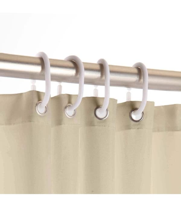 Duschdraperi 180 x 200 cm peva vitamin Taupe