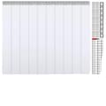 Miniatyrbild 1 av 2: PVC Strip Gardin, Transparent Design, Inomhus- och Utomhusbruk, Värmeisolering,10 st