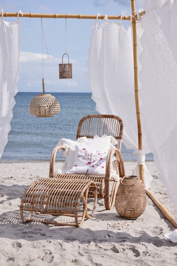 FURNLUX GARDIN ELOISE BEIGE 160CM