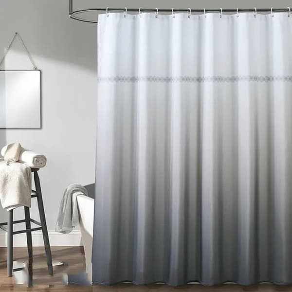 Lollanda badeforhæng marokkansk mønster, vandtæt badeforhæng til badeværelse 120/180x180 cm – vandtæt, skimmelbestandig