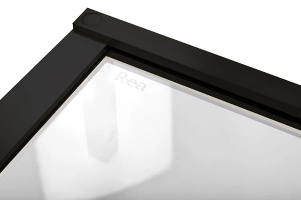 MYYNTI HUGO KAKSINKERTAINEN SUIHKUKAAPPI MUSTA 80X80