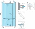 Pikkukuva 4 / 7: SALE AXIN CHROME 80X80 SUIHKUSEINÄ