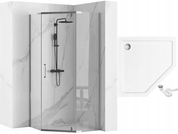SALE AXIN CHROME 80X80 SUIHKUSEINÄ