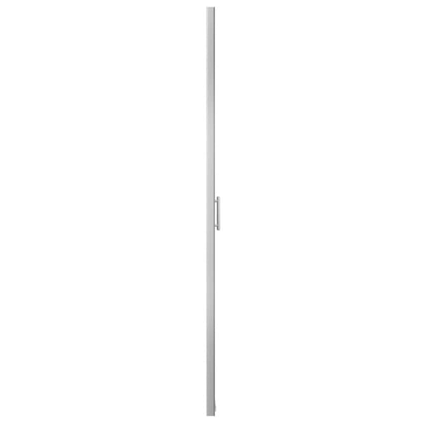 brusedør 81x195 cm matteret hærdet glas