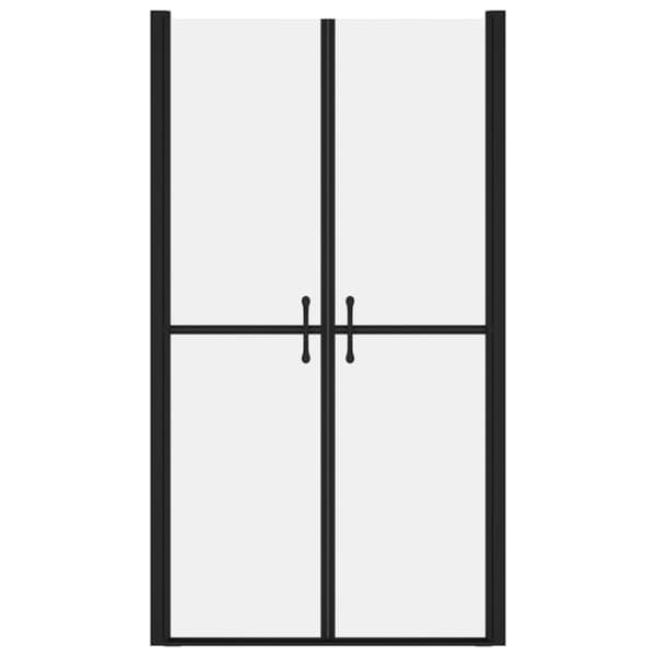 brusedør (68-71)x190 cm sikkerhedsglas matteret