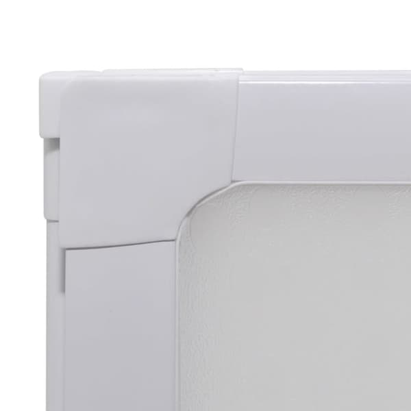 Brusevæg 117x120 cm 3 paneler foldbar