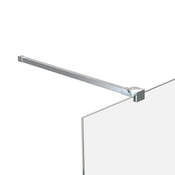 støttestang til brusevæg 70-120 cm rustfrit stål