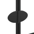 Miniatyrbillede 7 af 9: foldbar bruseafskærmning 100x140 cm sikkerhedsglas sort