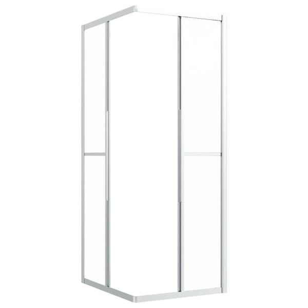brusekabine 90x70x180 cm matteret sikkerhedsglas