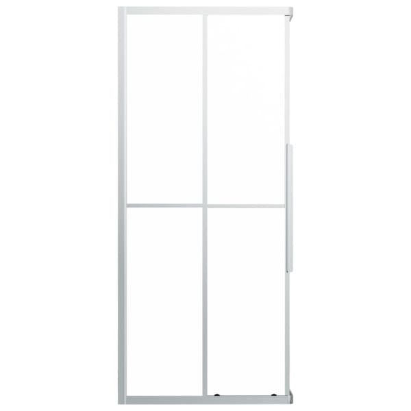 brusekabine 90x70x180 cm matteret sikkerhedsglas