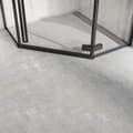 Miniatyrbillede 4 af 11: Brusekabine Rea DIAMOND Sort MAT 90x90
