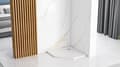 Miniatyrbillede 9 af 11: Brusekabine Rea DIAMOND Sort MAT 90x90