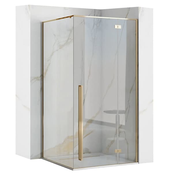 Brusekabine Rea Fargo 90x120 Guld