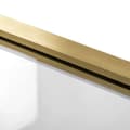 Miniatyrbild 6 av 11: Väggdusch REA Rapid Slide Brush Gold 110x80