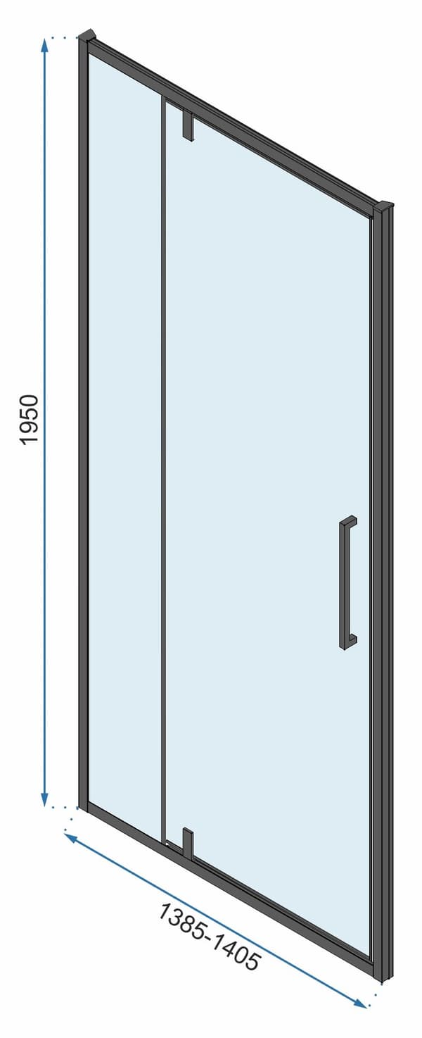 Suihkukulma REA Rapid Swing 80x90