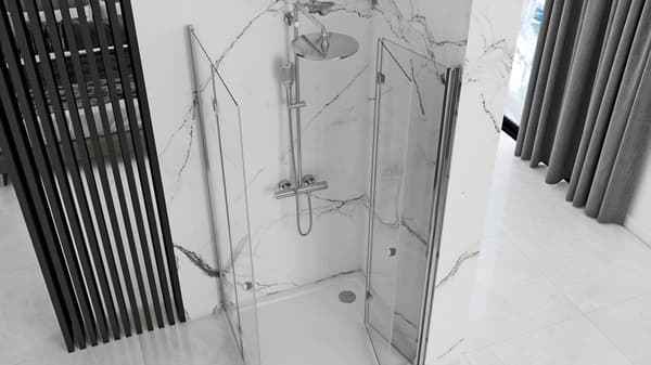 Taitettava suihkukaappi REA Fold N2 90x110