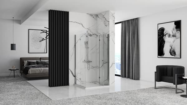 Taitettava suihkukaappi REA Fold N2 90x110