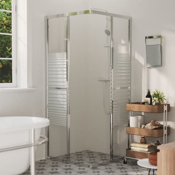 brusekabine 80x80x180 cm sikkerhedsglas