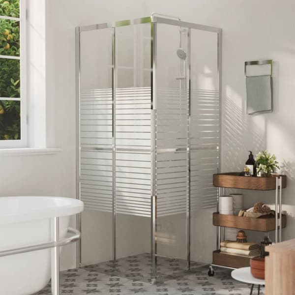 brusekabine 80x80x180 cm sikkerhedsglas