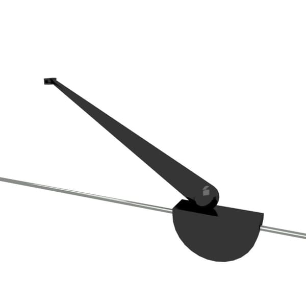 vidaXL brusevæg 120x68x130 cm hærdet glas stribet -  Brusedøre & -kabiner
