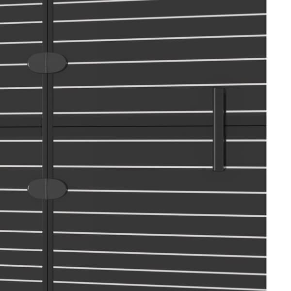 vidaXL foldbar bruseafskærmning 80x140 cm sikkerhedsglas sort - Brusedøre & -kabiner