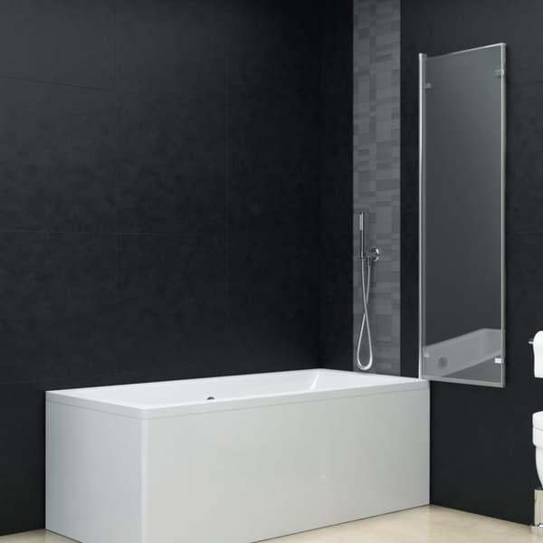 vidaXL Taittuva suihkukaappi 3 paneelia ESG 130x138 cm -  Suihkuovet & -kulmat
