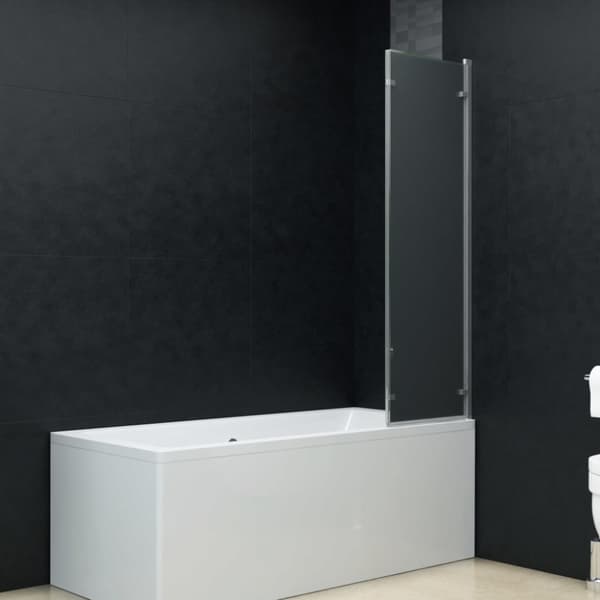 vidaXL Taittuva suihkukaappi 3 paneelia ESG 130x138 cm -  Suihkuovet & -kulmat