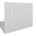 Miniatyrbillede 4 af 7: Bad Skærm 140 x 168 cm 7 Foldbare Paneler med håndklædeholder -  Brusedøre & -kabiner