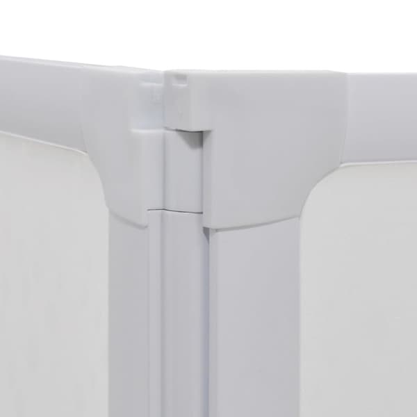 Bad Skærm 140 x 168 cm 7 Foldbare Paneler med håndklædeholder -  Brusedøre & -kabiner