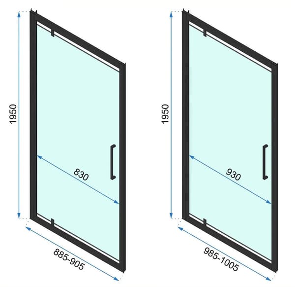 Kulmasuihkukaappi RAPID SWING HARJATTU KULTA 90x80