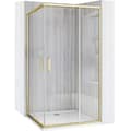Miniatyrbillede 1 af 8: CITY BØRSTET GULD KABINE + SAVOY SORT BUND 80x100