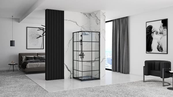 CONCEPT SORT KABINE 80x80 + SAVOY SORT BUND
