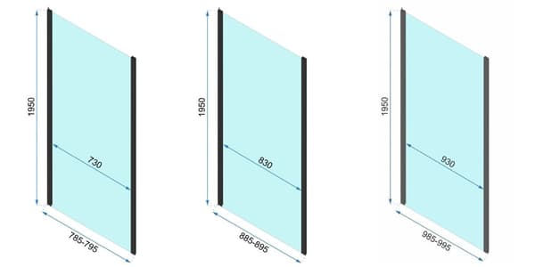 RAPID SWING KULTA KULMAKABINETTI 100x100