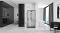 Pikkukuva 6 / 10: PUNTO BLACK 80x80 + SAVOY MUSTA SUIHKUKABINETTI