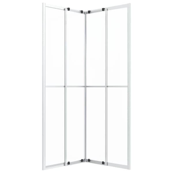 brusekabine 70x70x180 cm matteret sikkerhedsglas